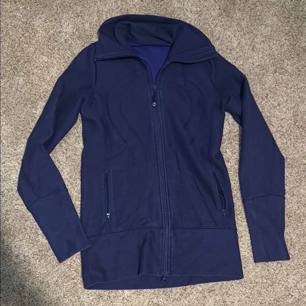 Lululemon Athletica Purple Utility Jacket Zip-Up Style
